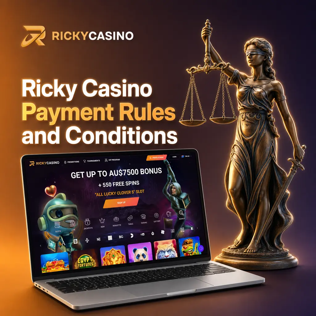Ricky Casino Payment Rules and Conditions