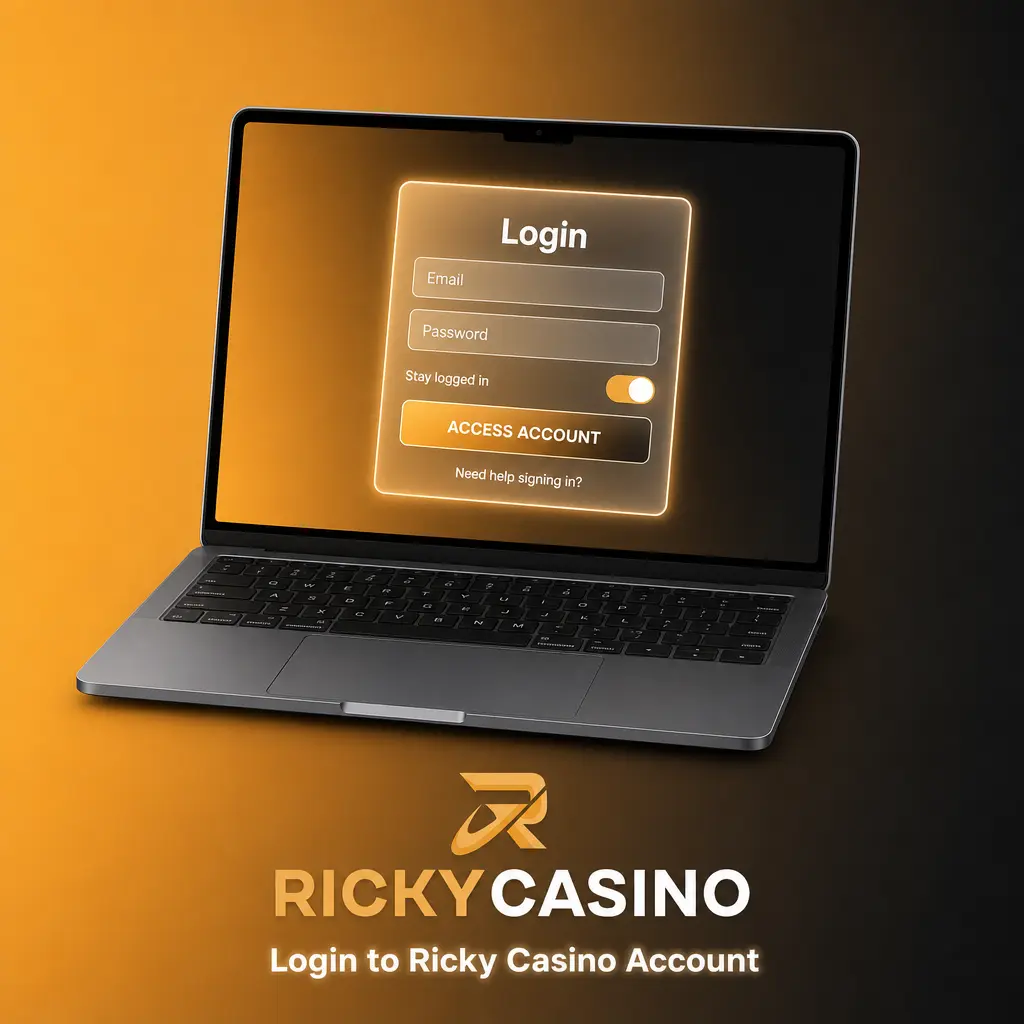 Login to Ricky Casino Account